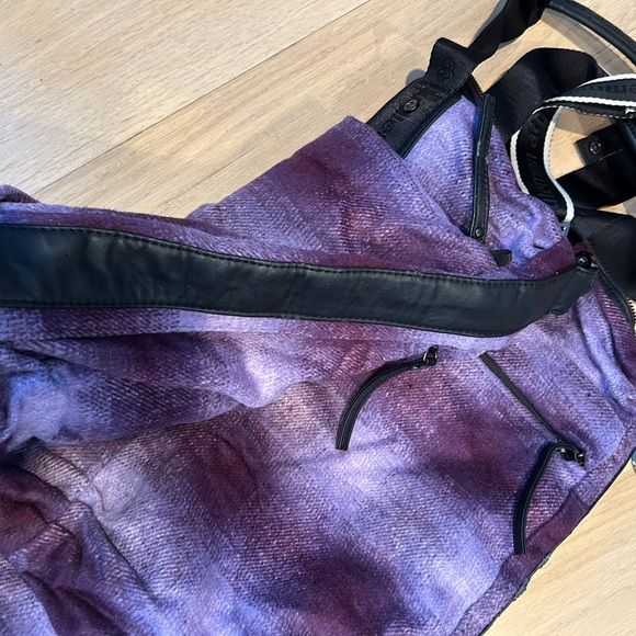 lululemon athletica Purple and Black Women's Bag - Picture 3 of 4